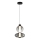 LED Lestenec na vrvici DAPHNE LED/12W/230V siva