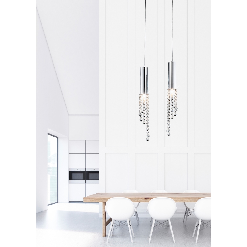 LED Lestenec na vrvici DUERO 2xLED/3W/230V