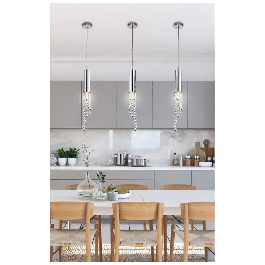 LED Lestenec na vrvici DUERO LED/3W/230V