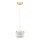 LED Lestenec na vrvici ELEGANCE LED/9W/230V pr. 15 cm zlata