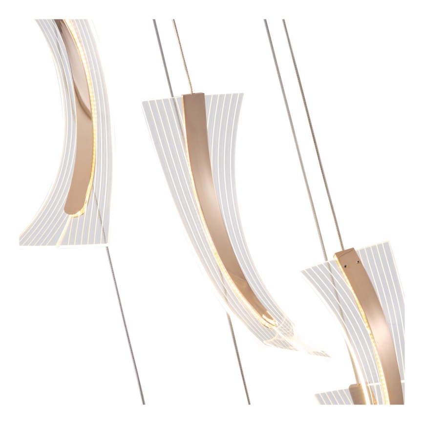 LED Lestenec na vrvici FIRENZE 6xLED/10W/230V 3000K
