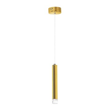 LED Lestenec na vrvici GOLDIE 1xLED/5W/230V zlat