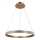 LED Lestenec na vrvici HASHIM LED/34W/230V pr. 60 cm baker