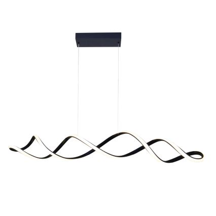 LED Lestenec na vrvici INFINITO LED/43W/230V črna