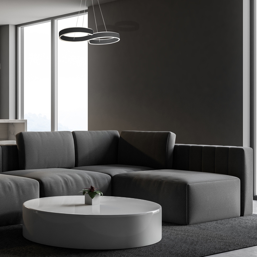 LED Lestenec na vrvici INFINITY LED/50W/230V