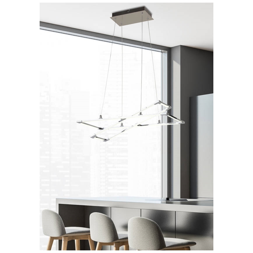 LED Lestenec na vrvici KSEROS LED/35W/230V