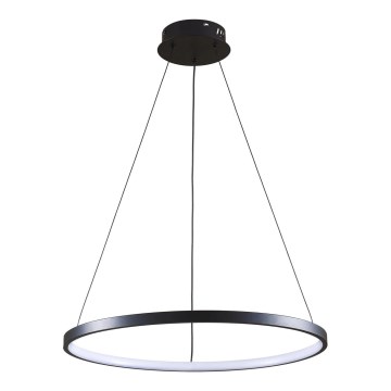 LED Lestenec na vrvici LEA LED/20W/230V 4000K pr. 50 cm črna