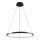 LED Lestenec na vrvici LEA LED/20W/230V 4000K pr. 50 cm črna