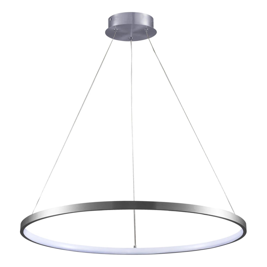 LED Lestenec na vrvici LEA LED/20W/230V 4000K pr. 50 cm mat krom