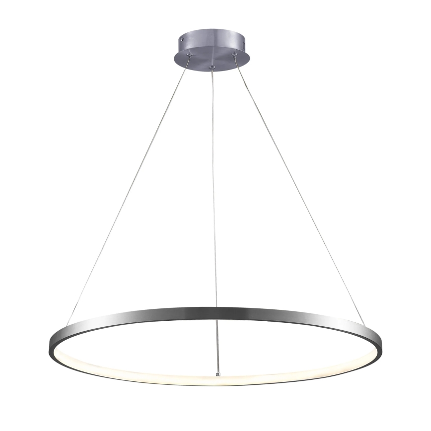 LED Lestenec na vrvici LEA LED/20W/230V 4000K pr. 50 cm mat krom