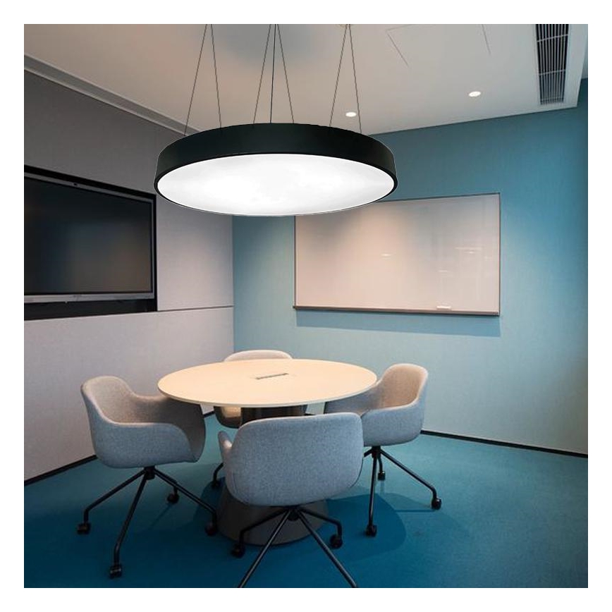 LED Lestenec na vrvici LED/100W/230V 4000K pr. 100 cm