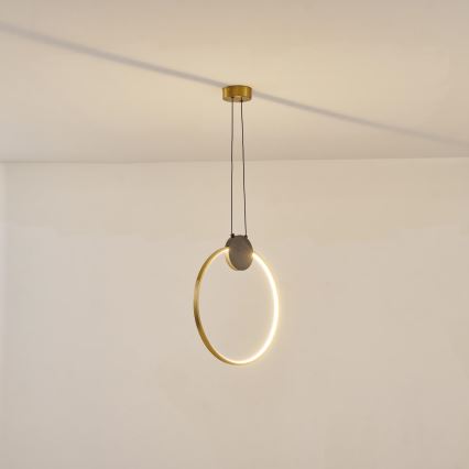 LED Lestenec na vrvici LED/10W/230V 3000K