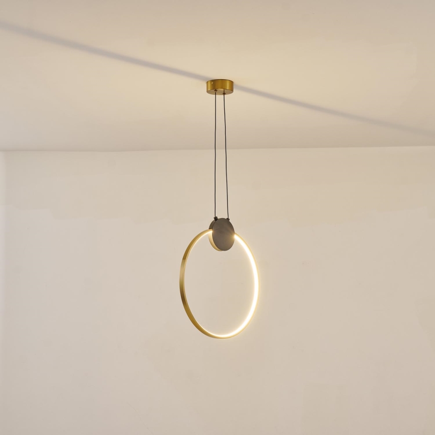 LED Lestenec na vrvici LED/10W/230V 3000K