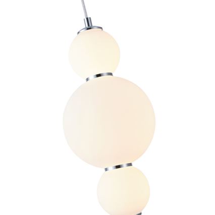 LED Lestenec na vrvici LED/12,6W/230V 3000K