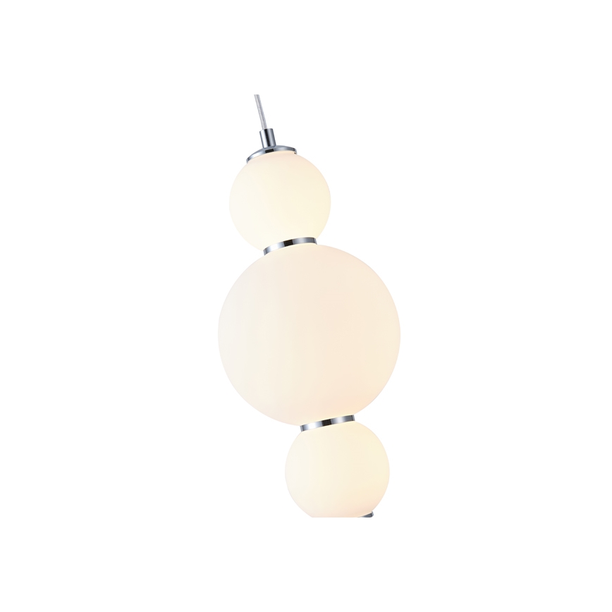 LED Lestenec na vrvici LED/12,6W/230V 3000K