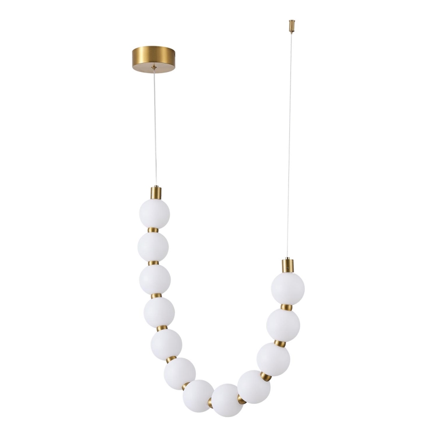 LED Lestenec na vrvici LED/12W/230V 3000K