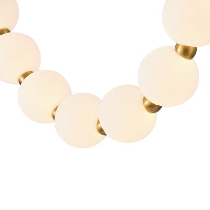 LED Lestenec na vrvici LED/12W/230V 3000K