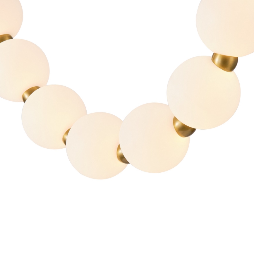 LED Lestenec na vrvici LED/12W/230V 3000K