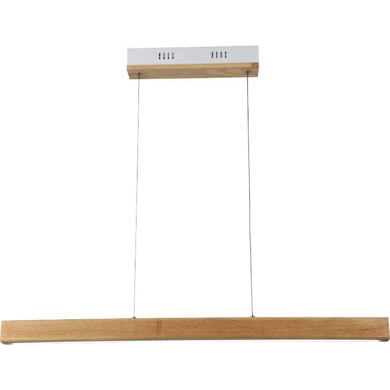 LED Lestenec na vrvici LED/12W/230V 4000K rjava