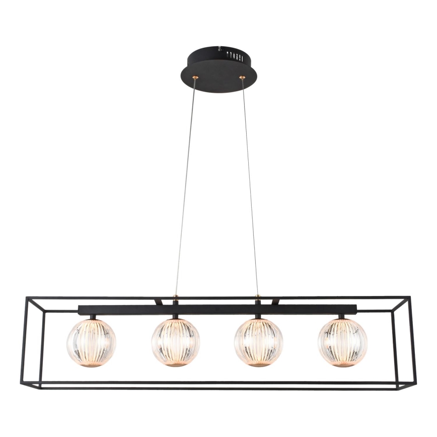 LED Lestenec na vrvici LED/14W/230V 3000K