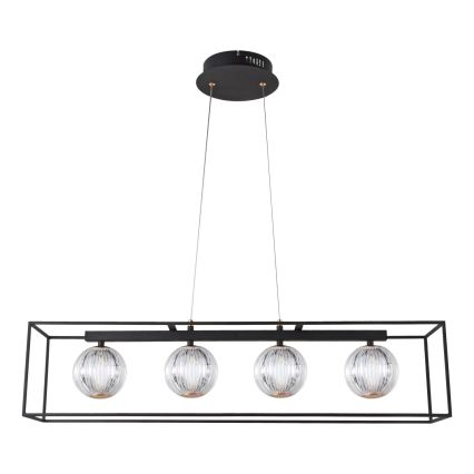 LED Lestenec na vrvici LED/14W/230V 3000K