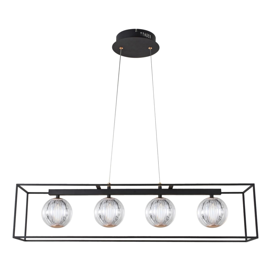 LED Lestenec na vrvici LED/14W/230V 3000K