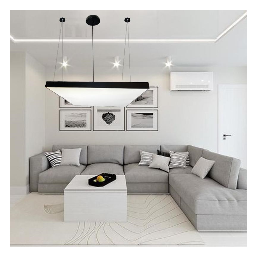 LED Lestenec na vrvici LED/170W/230V 4000K 100x100 cm