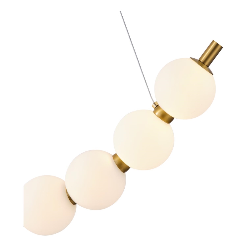 LED Lestenec na vrvici LED/19W/230V 3000K