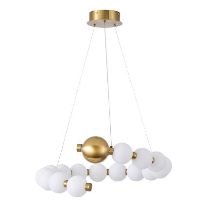 LED Lestenec na vrvici LED/20W/230V 3000K