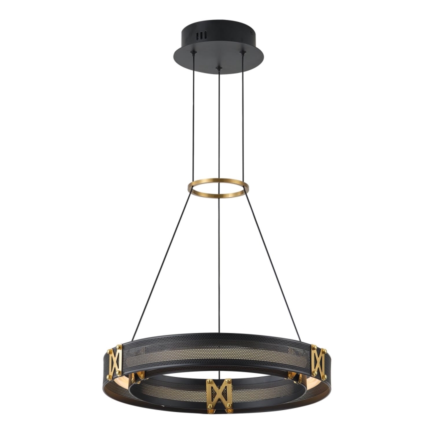 LED Lestenec na vrvici LED/21W/230V 3000K 42x120 cm