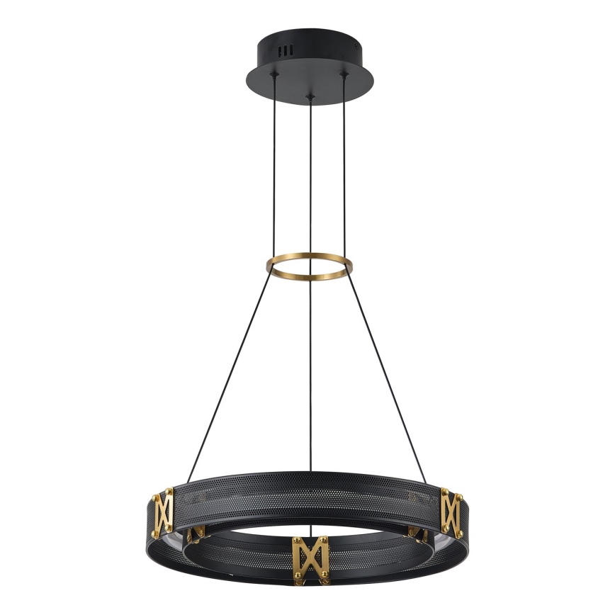 LED Lestenec na vrvici LED/21W/230V 3000K 42x120 cm