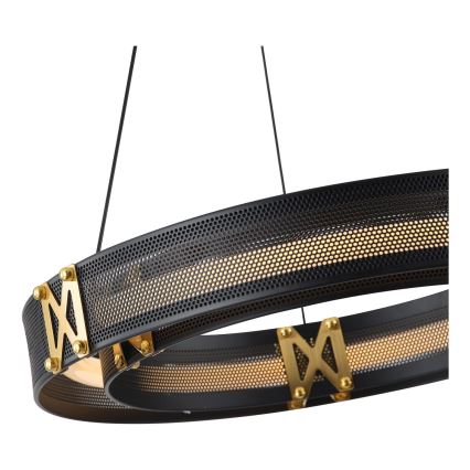 LED Lestenec na vrvici LED/21W/230V 3000K 42x120 cm
