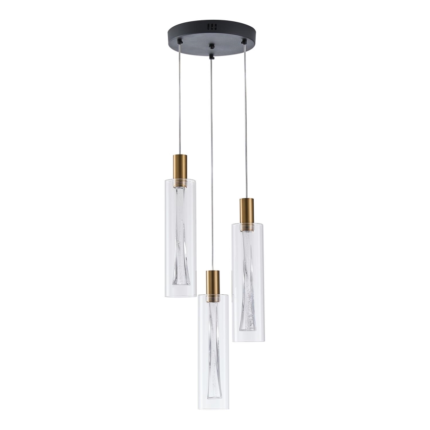 LED Lestenec na vrvici LED/21W/230V 3000K