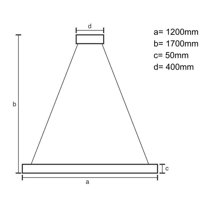LED Lestenec na vrvici LED/22W/230V 4000K 120 cm bukev/trden les