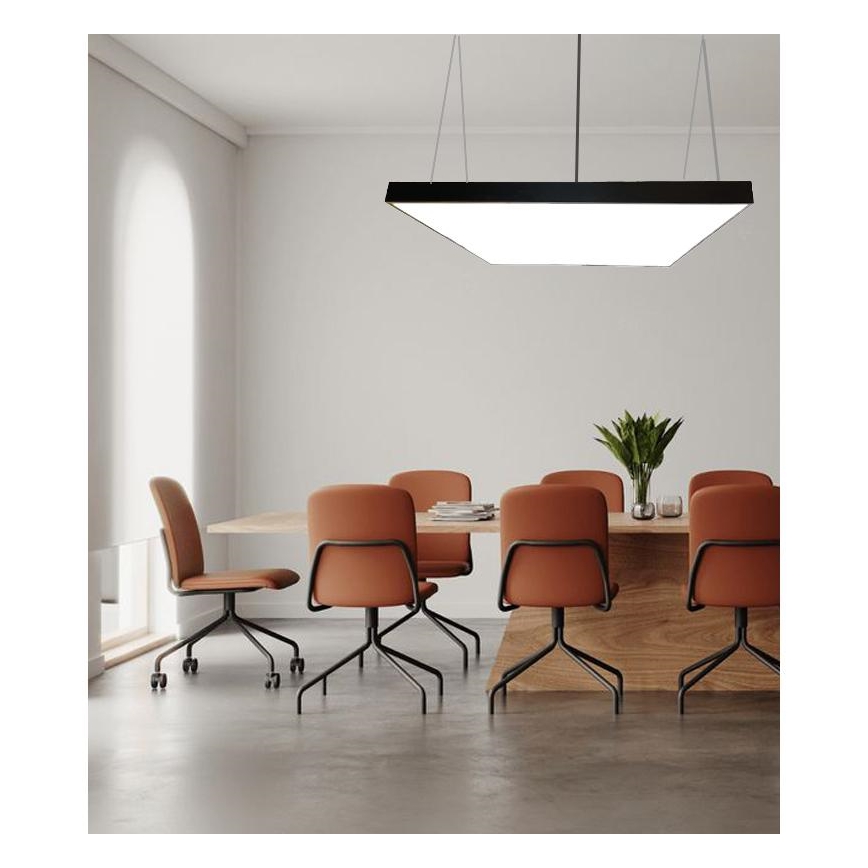 LED Lestenec na vrvici LED/240W/230V 4000K 120x120 cm