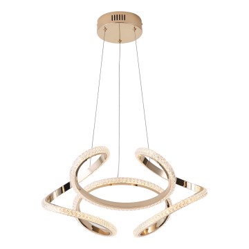 LED Lestenec na vrvici LED/24W/230V 3000K 50x120 cm