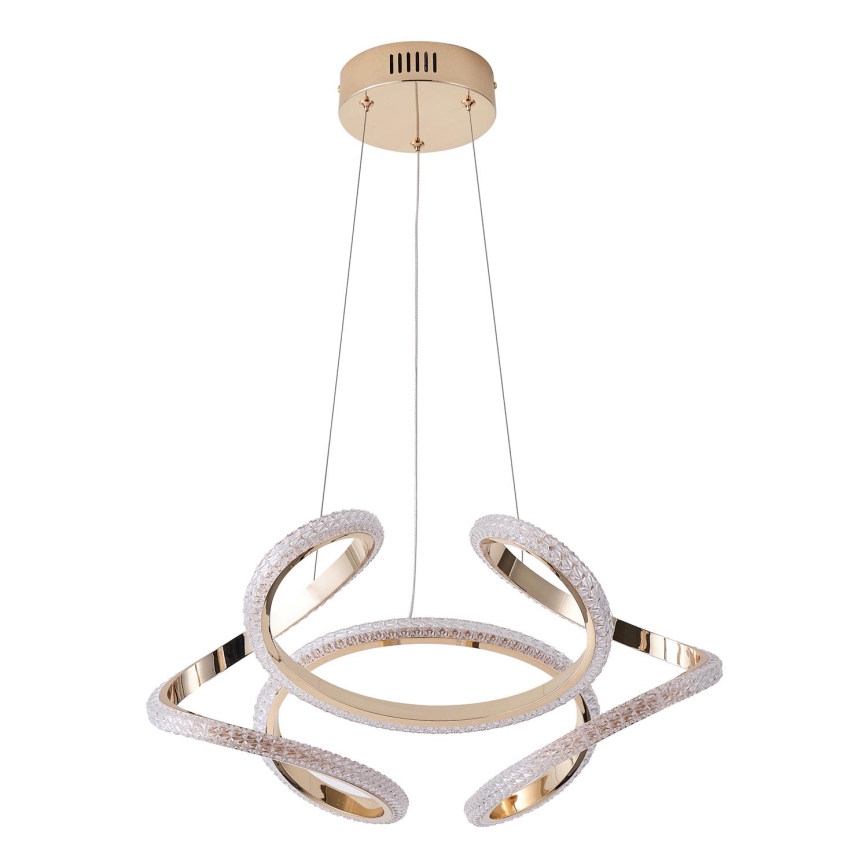 LED Lestenec na vrvici LED/24W/230V 3000K 50x120 cm