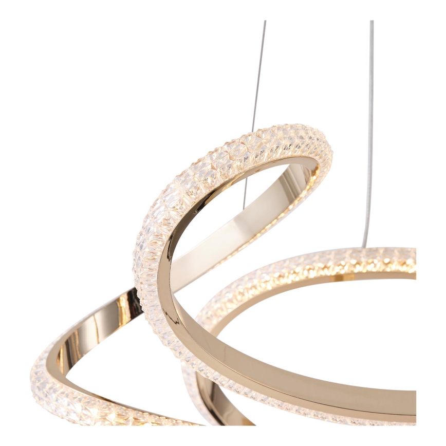 LED Lestenec na vrvici LED/24W/230V 3000K 50x120 cm