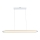 LED Lestenec na vrvici LED/24W/230V 3000K bela