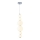 LED Lestenec na vrvici LED/24W/230V 3000K