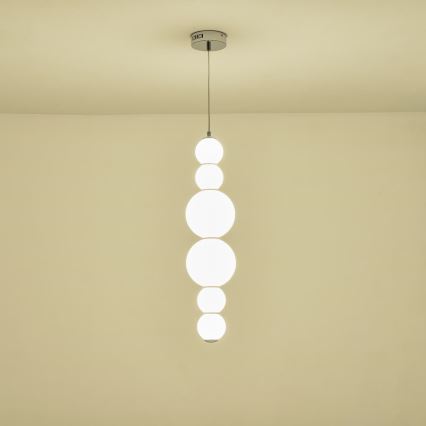 LED Lestenec na vrvici LED/24W/230V 3000K
