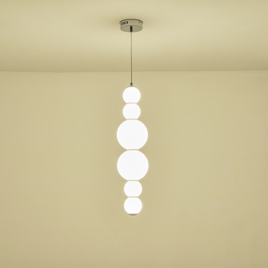 LED Lestenec na vrvici LED/24W/230V 3000K