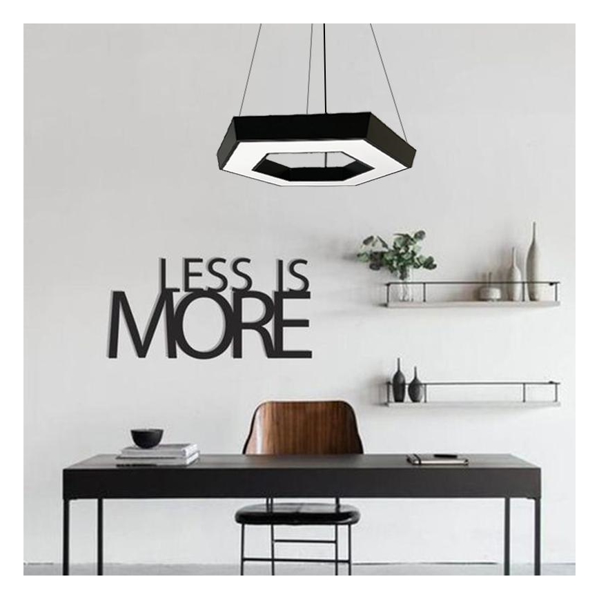 LED Lestenec na vrvici LED/28W/230V 4000K pr. 60 cm