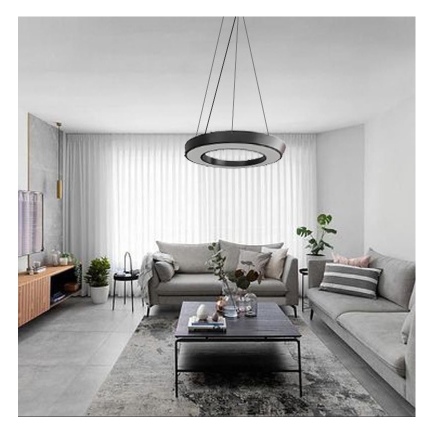 LED Lestenec na vrvici LED/30W/230V 4000K pr. 60 cm