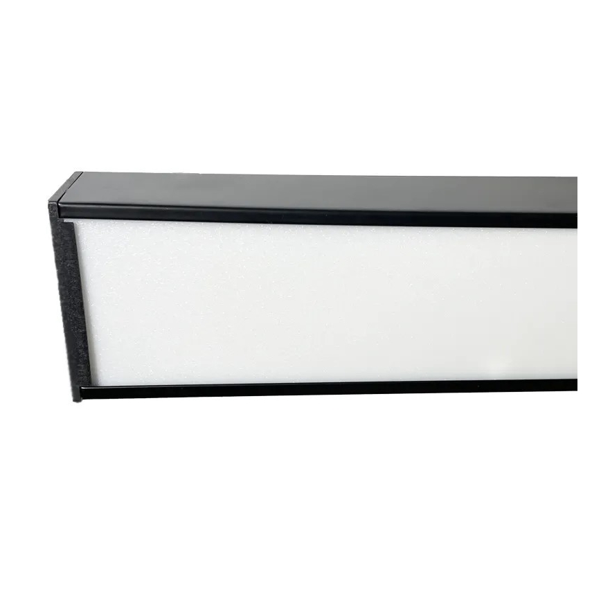 LED Lestenec na vrvici LED/32W/230V 4000K pr. 120 cm črna