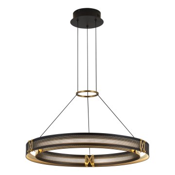 LED Lestenec na vrvici LED/33W/230V 3000K 62x120 cm