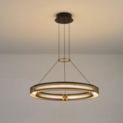 LED Lestenec na vrvici LED/33W/230V 3000K 62x120 cm