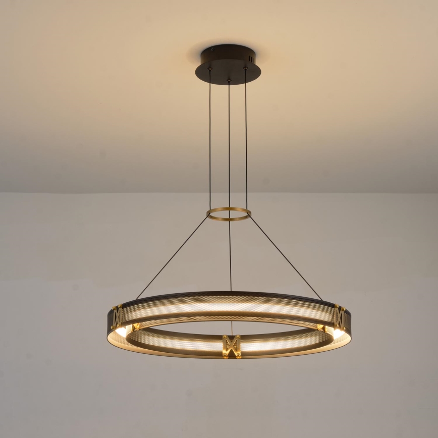 LED Lestenec na vrvici LED/33W/230V 3000K 62x120 cm