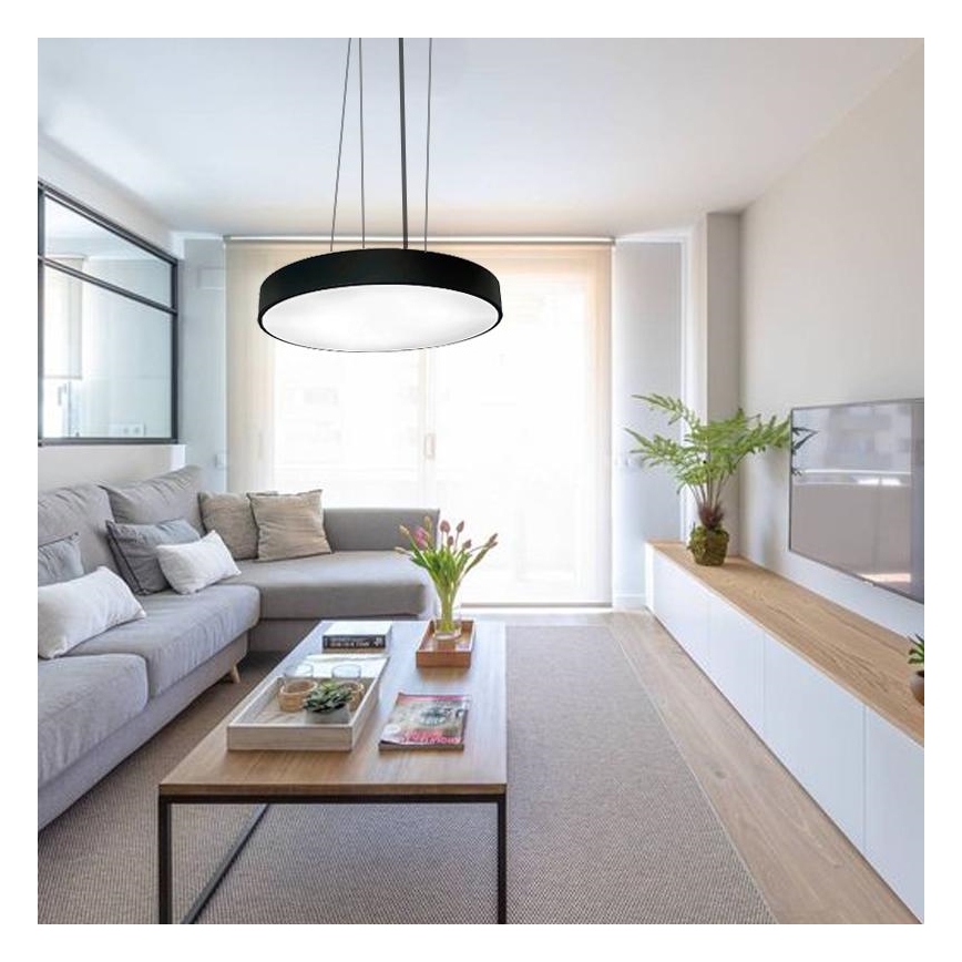LED Lestenec na vrvici LED/35W/230V 4000K pr. 60 cm