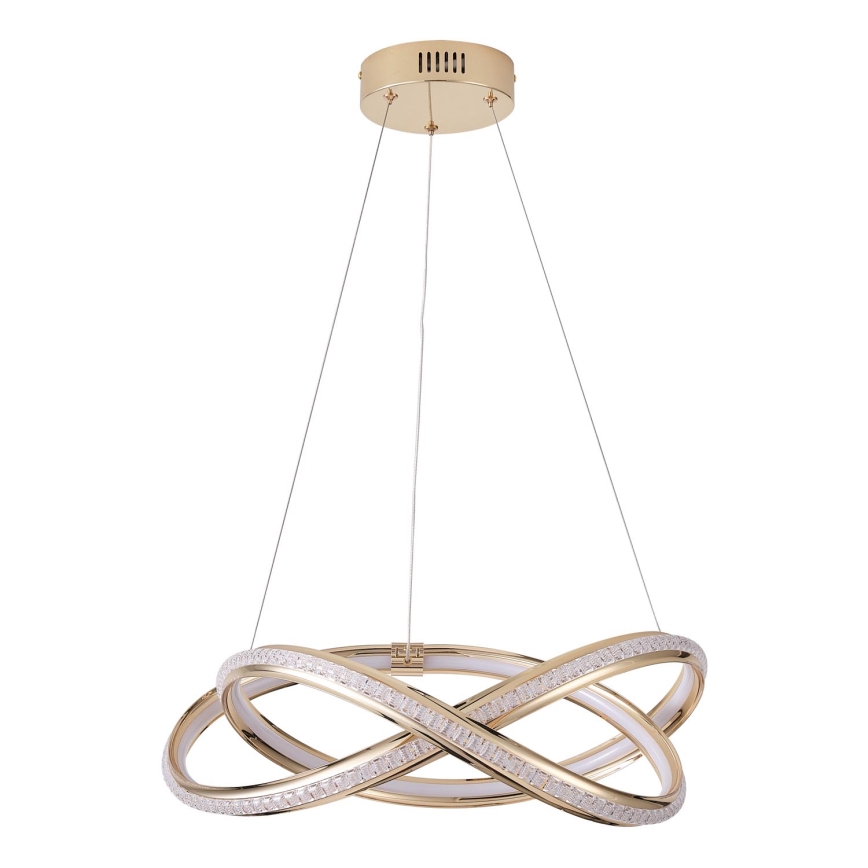 LED Lestenec na vrvici LED/38W/230V 3000K 50x120 cm